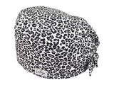 Cotton Scrub Cap - Calot de Bloc - Gorro Quirofano - Cuffia Chirurgica - Snow Leo