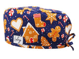 Cotton Scrub Cap - Calot de Bloc - Gorro Quirofano - Cuffia Chirurgica - Gingerbread