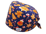 Cotton Scrub Cap - Calot de Bloc - Gorro Quirofano - Cuffia Chirurgica - Gingerbread
