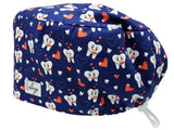 Cotton Scrub Cap - Calot de Bloc - Gorro Quirofano - Cuffia Chirurgica - Cuddle Teeth