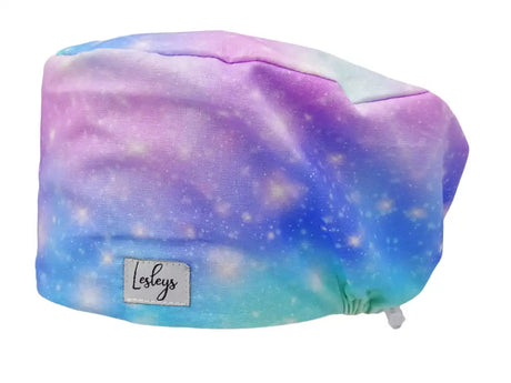 Cotton Scrub Cap - Calot de Bloc - Gorro Quirofano - Cuffia Chirurgica - Pink Space