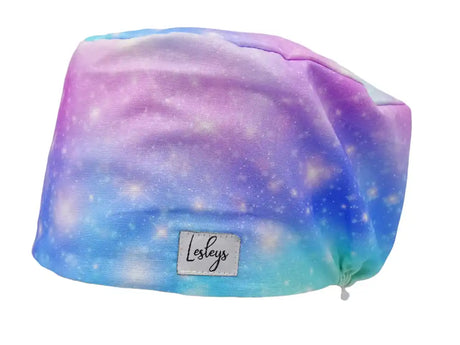 Cotton Scrub Cap - Calot de Bloc - Gorro Quirofano - Cuffia Chirurgica - Pink Space