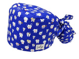 Cotton Scrub Cap - Calot de Bloc - Gorro Quirofano - Cuffia Chirurgica - Tooth Heroes