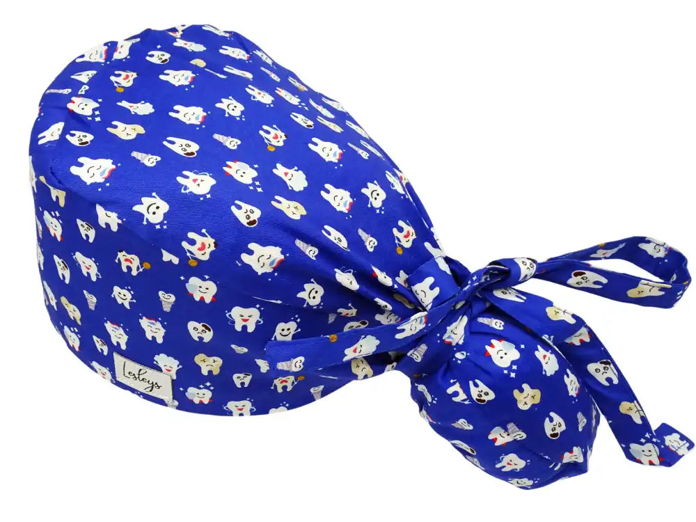 Cotton Scrub Cap - Calot de Bloc - Gorro Quirofano - Cuffia Chirurgica - Tooth Heroes