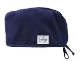 Cotton Scrub Cap - Calot de Bloc - Gorro Quirofano - Cuffia Chirurgica - Navy Blue