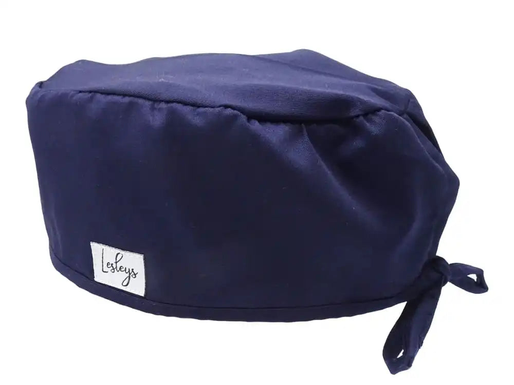 Cotton Scrub Cap - Calot de Bloc - Gorro Quirofano - Cuffia Chirurgica - Navy Blue