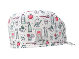 Cotton Scrub Cap - Calot de Bloc - Gorro Quirofano - Cuffia Chirurgica - Teeth Party